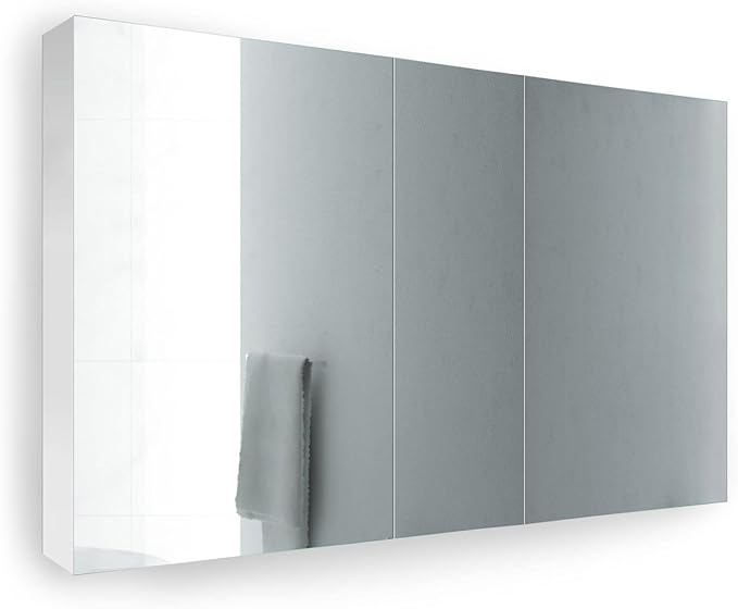 Krugg Medicine Cabinet | Recess or Surface Mount | Blum Hinge 170 Degree Soft Close| (60"x36")