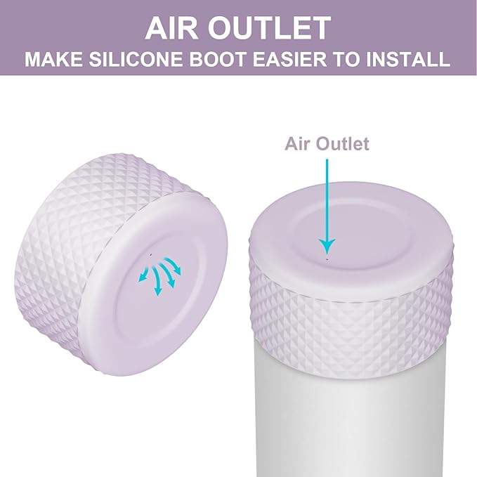 Silicone Boot for Owala Water Bottle 24 oz 32 oz 40 oz, Anti-Slip Protective Sleeve for FreeSip/Twist/Flip Stainless Steel Water Bottles Accessories