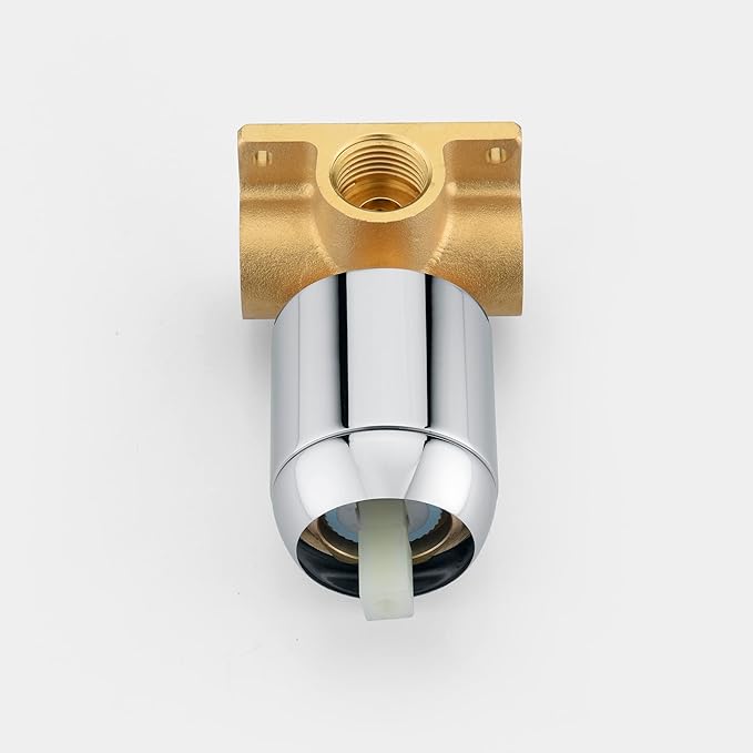 SUMERAIN Bathroom Shower Faucet with Valve, 8 Inch Rain Shower Head and Faucet Set Single Handle, Chrome Finish