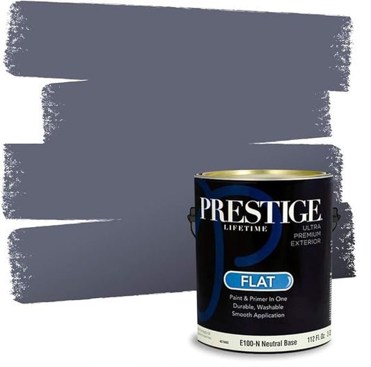 PRESTIGE Exterior Paint and Primer in One, Buckboard, Flat, 1 Gallon