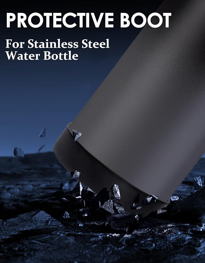 Pink 40 oz Insulated Water Bottle - with Straw Spout Lids, Triple Wall Stainless Steel Water Bottles Cold 48H Hot 24H, Wide Mouth Hydro Jug Metal Flask with Handle, Strap Carrier Bag for Women