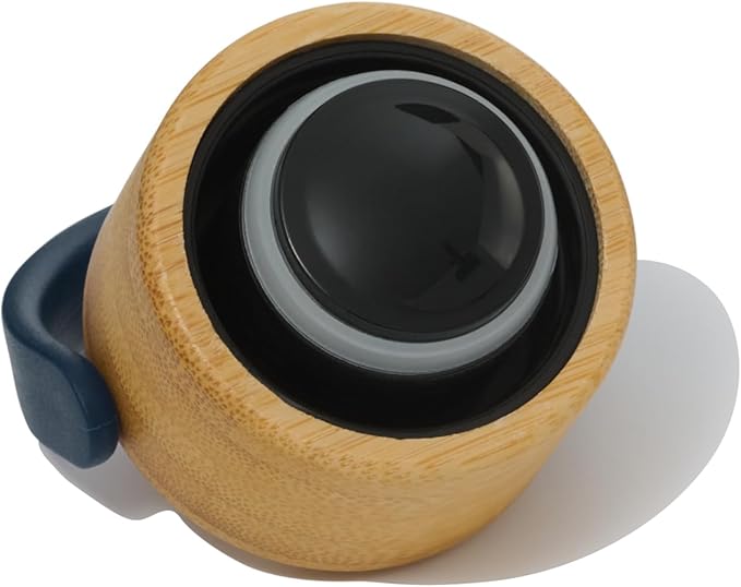 Premium, Double-Walled, Vacuum Sealed, Insulated Water Bottle - 25 oz (750 ml) with Carry Handle (Admiral Blue)