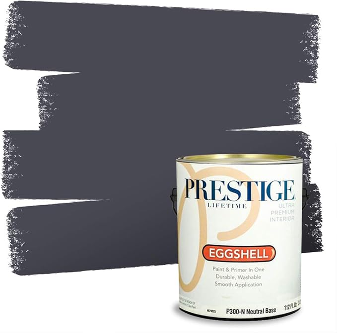 PRESTIGE Interior Paint and Primer in One, Ash Hollow, Eggshell, 1 Gallon