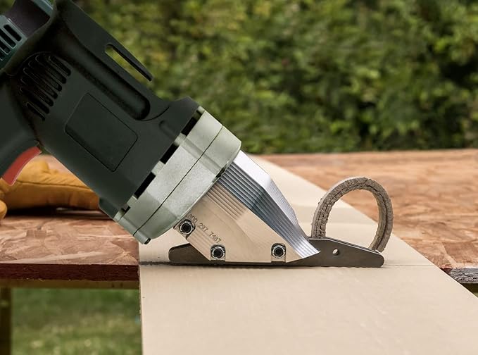 PacTool SS204 Snapper Shear Power Cutter and Gecko Gauge Siding Mounting Kit