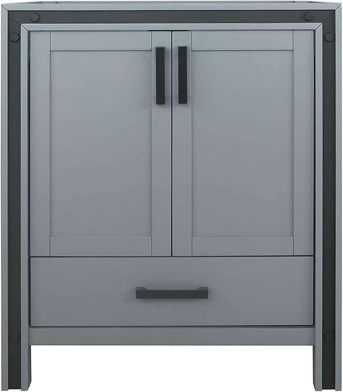 Augustine 30 in. W X 22 in. D Dark Grey Single Bath Vanity Cabinet Without Countertop