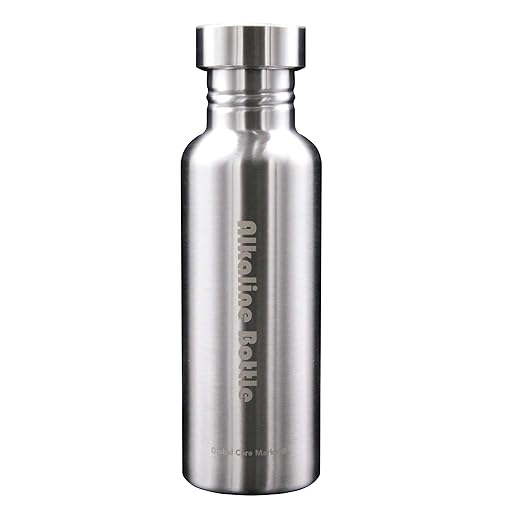 New Alkaline Water Bottle | Big Nano Energy Water Flask Stainless Steel Water Filter Bottle to Naturally Enhance Drinking Water