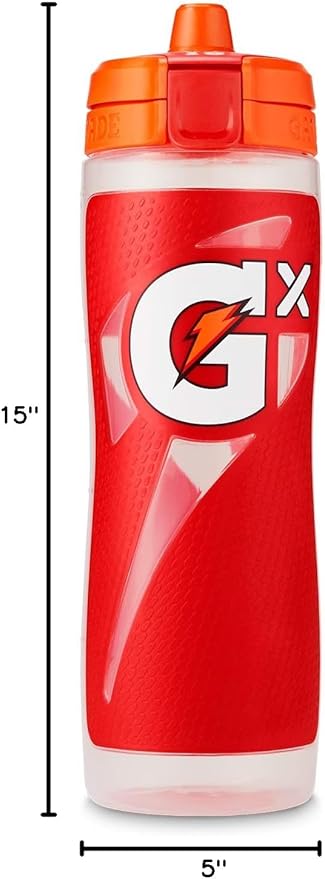 Gatorade Kitchen Gx Bottle , Plastic, Red, 30oz