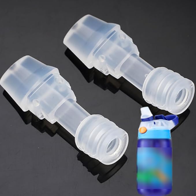 6 Pack Silicone Mouth Bite Valve for Contigo Water Bottle Replacement, Water Bottle Bite Valve Replacement for Contigo Water Filter Bottle Mouth Parts, Water Bottle Bite Valve