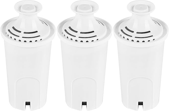 Water Filter Replacements for Brita Dispensers,Fits Brita Water Pitcher, Compatible with Brita Water Pitcher For Classic 35557, OB03，Mavea 107007, 35557，Pack of 3