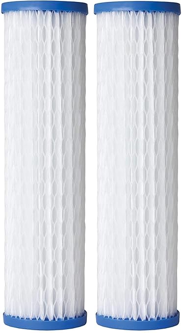 CFS Compatible with AO Smith 2.5"x10" Sediment Water Filter Replacement Cartridge - 2 Pack - For Whole House Filtration Systems - AO-WH-PRE-RPP2 (2)