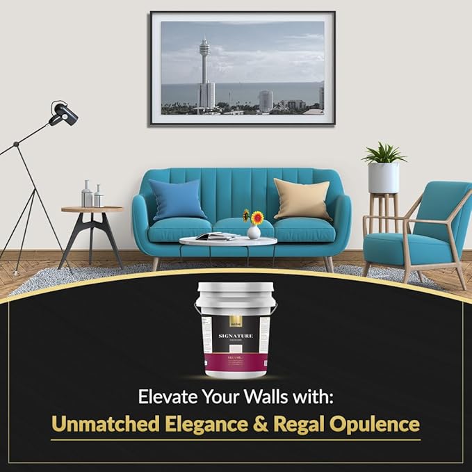 EVOLVE Signature Paint & Primer: Luxury Paint & Primer for Indoor & Outdoor Surfaces, Minimal Odor, Eggshell Sheen (Quicksilver Gray, 5 Gallon)