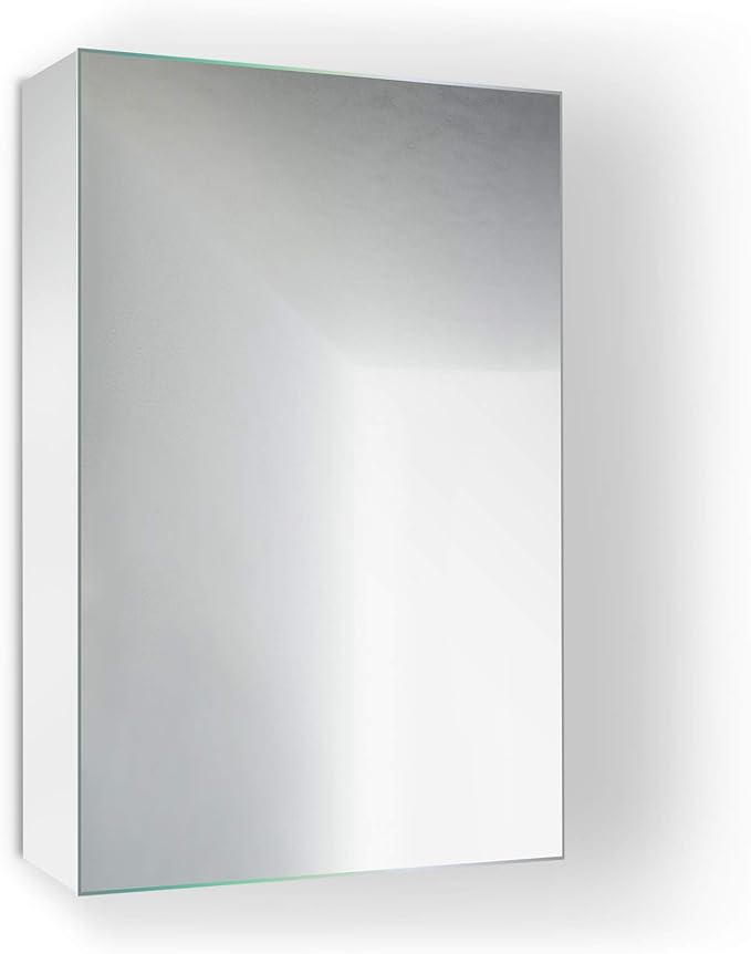 Krugg Medicine Cabinet | Recess or Surface Mount | Blum Hinge 170 Degree Soft Close | (18" x30)