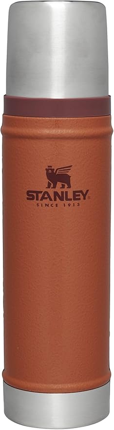 Stanley Classic Vacuum Insulated Wide Mouth Bottle -BPA-Free 18/8 Stainless Steel Thermos for Cold & Hot Beverages