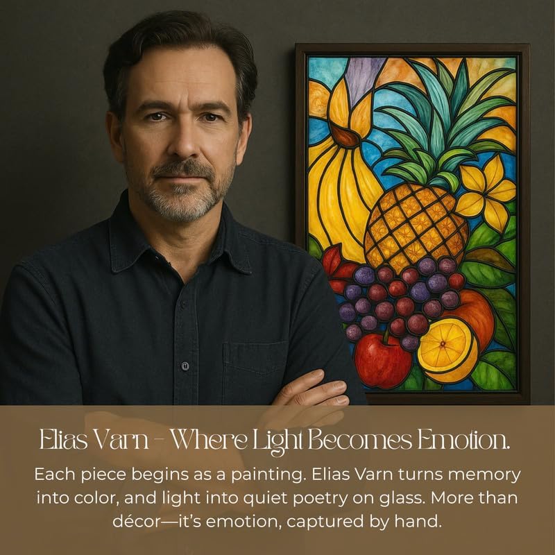 Rectangle Tree of Life Stained Glass Window Hanging Window Suncatcher Glass Panel with Metal Chain Sun Catchers Wall Art Home Decor Gift for Women Mother's Day