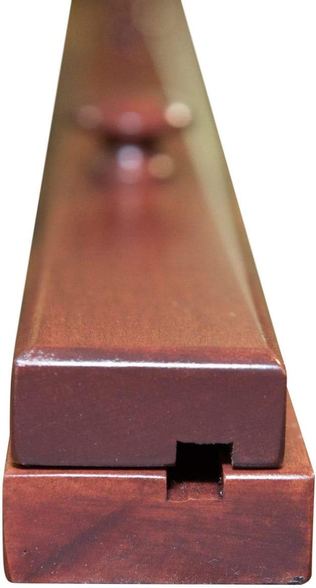 RRD Quilt Hanger for Wall for Display (96") Amish Made Wooden Quilt Rack Wall Mount - Rustic Tapestry Quilt Wall Hangers (Cherry Wood, Cherry Stain)