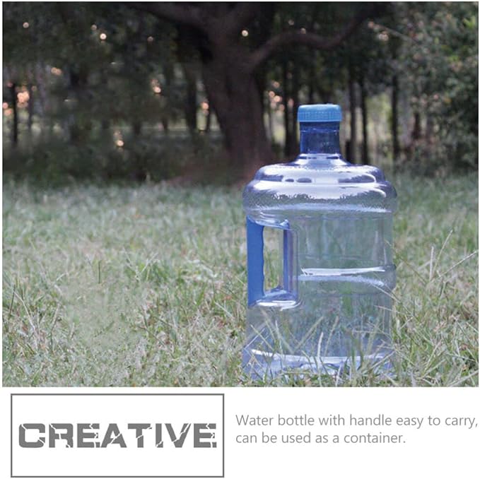 Kisangel Water Jug 1pc 5l Large Outdoor Water Container Portable Water Jug Camping Reusable Outdoor Water Container