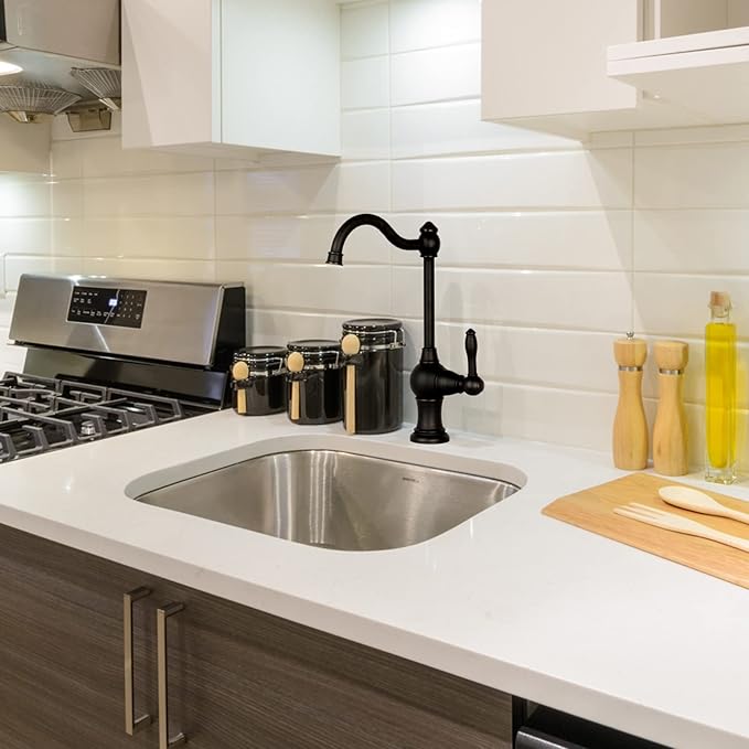 One-Handle Drinking Water Filter Faucet Water Purifier Faucet, Only for Cold Water (Oil Rubbed Bronze)