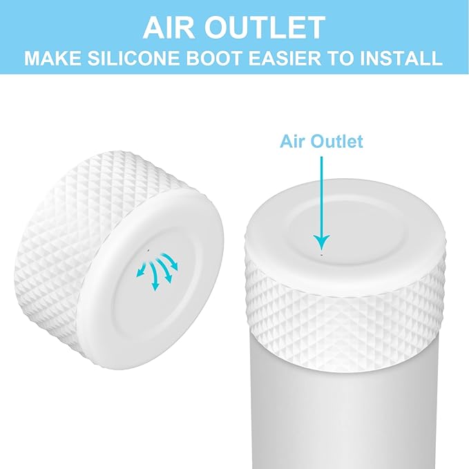 Silicone Boot for Owala Water Bottle 24 oz 32 oz 40 oz, Anti-Slip Protective Sleeve for FreeSip/Twist/Flip Stainless Steel Water Bottles Accessories