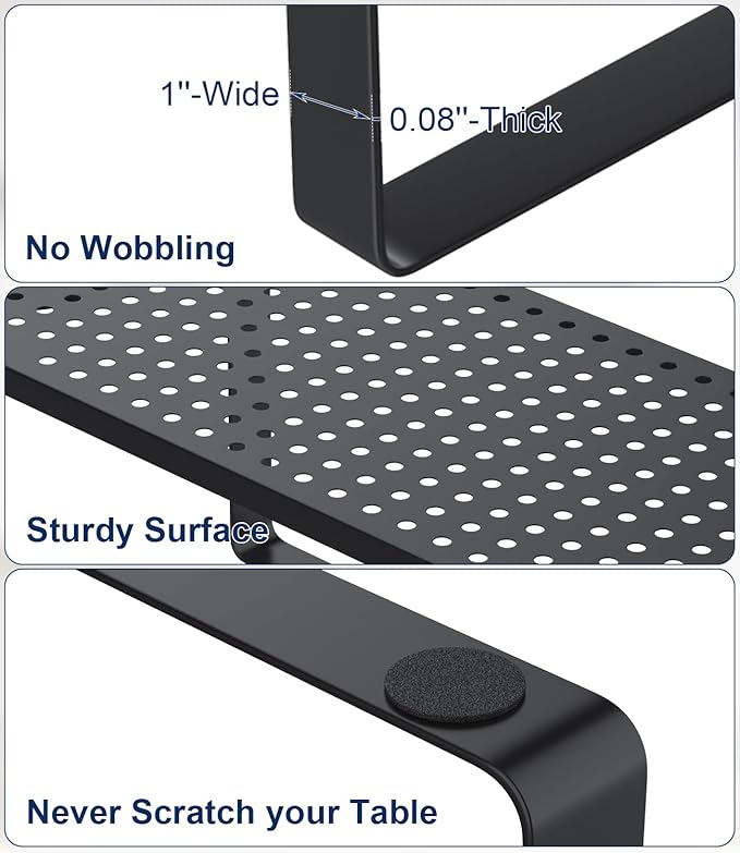 Water Filter Dispenser Stand with Drip Tray - 7.7''W x 14.6''D x 6.7''H, Metal Stand Designed For Brita Water Filter, Compatible with ZeroWater, PUR, Waterdrop etc.