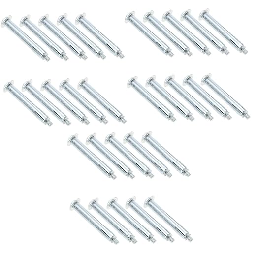 30 pcs Speed Steel Screws Screw Asphalt Anchors Ramp and Cable Driveway Rebar Hardware Wall Road Rubber for Bump Ground Heavy Bolt Bumps Curb Fasteners Concrete