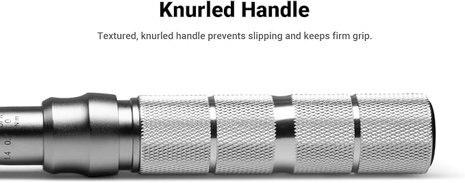 Capri Tools 31202-250FL 30-250 Foot Pound Industrial Torque Wrench, 1/2" Drive, Matte Chrome