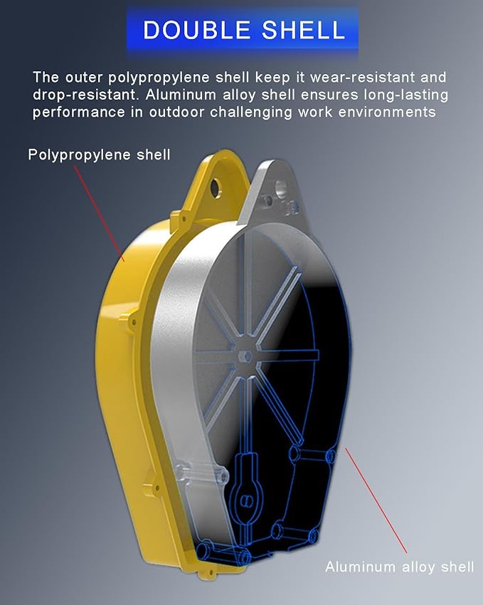 132FT RTOVZON Self Retracting Lifeline, Fall Arrest Fall Protection, Steel Wire Rope Heavy Duty Retractable Lanyard, Roofing Lifeline, SRL, Safety Lanyard