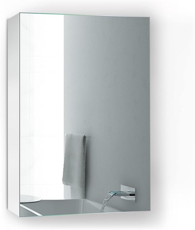 Krugg Medicine Cabinet | Recess or Surface Mount | Blum Hinge 170 Degree Soft Close|(24"x36")