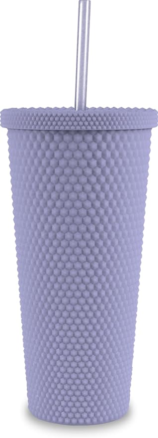 Green Canteen 24oz Double Wall Plastic Matte Studded Tumbler