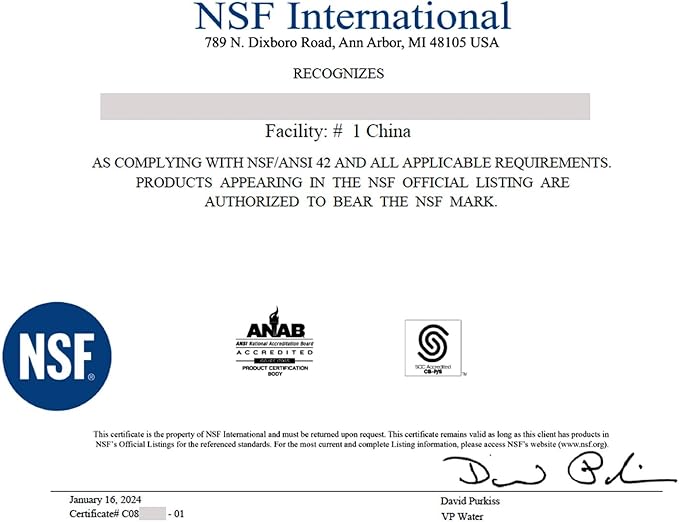 Water Filter Replacement for Berkey, Black Purification Elements, Activated Carbon Filters, Compatible with Berkey Gravity Water Filter System, Pack of 2