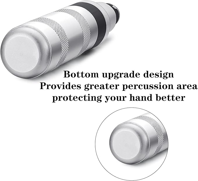 1/2" Hand Manual Reversible Impact Driver Set Extractor-12 PCS Impact Screwdriver S2 Steel Much More Durable Disengage Rusted Fasteners (Long Impact Screwdriver)