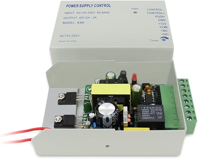 MENGQI-CONTROL 7'' LCD Video Door Phone Intercom Systems Via Password Open Door 600lbs Electronmagnetic Lock Access Control & Power Unit & ZL Bracket Full Kits