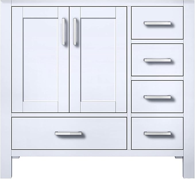 Big Sur 36 in. W X 22 in. D White Single Bath Vanity Cabinet Without Countertop