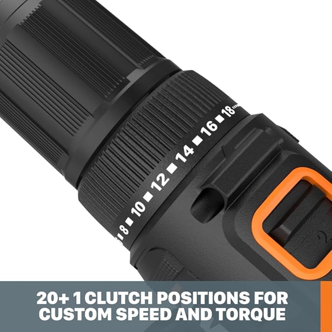 Worx WX108L 20V 1/2" Cordless Drill Driver Power Share - (Batteries & Charger Included)
