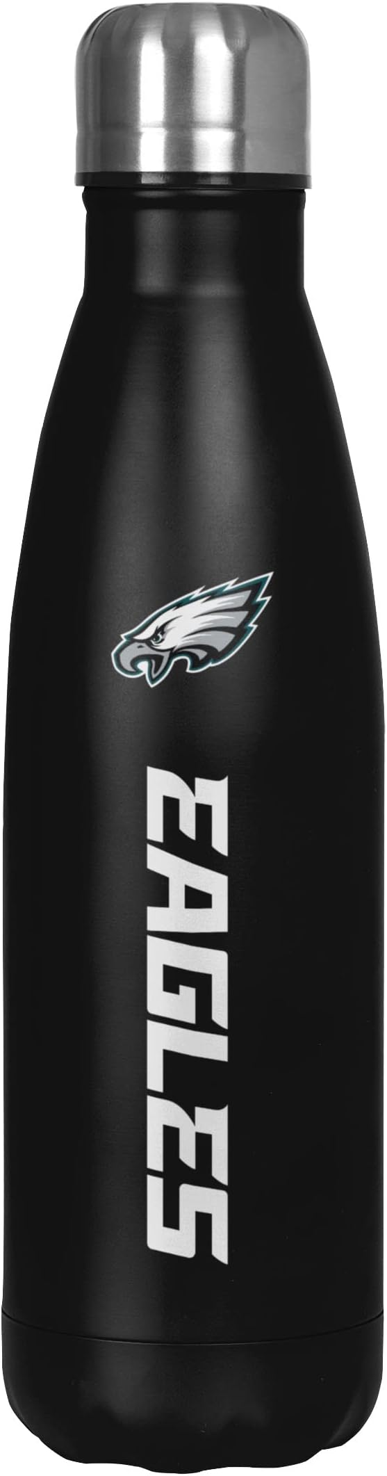 FOCO NFL unisex-adult NFL Team Logo Wordmark Chill Water Bottle