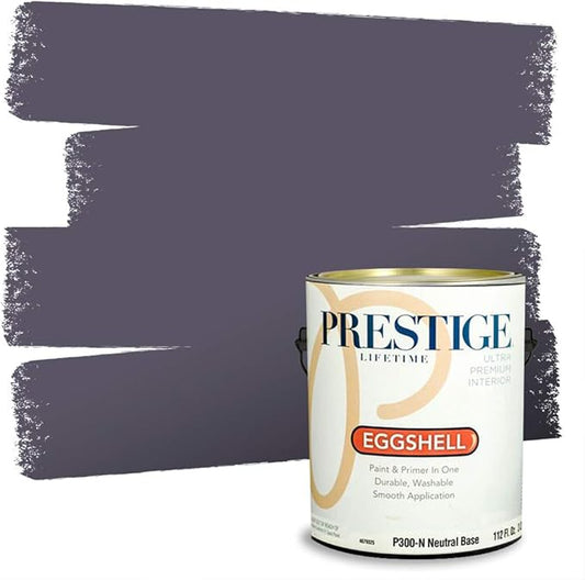 PRESTIGE Interior Paint and Primer in One, Arctic Shadow, Eggshell, 1 Gallon