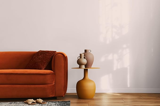 EVOLVE Paint & Primer: Environment-friendly, Low Sheen with One-coat Coverage for Interior & Exterior surfaces (Pale Pink, 128 Fl Oz (Pack of 1))