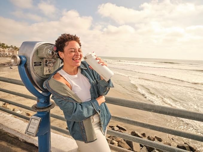 Stanley IceFlow Flip Straw 2.0 Water Bottle| Built-In Straw with Larger Opening | Lightweight & Leak-Resistant | Insulated Stainless Steel | BPA-Free