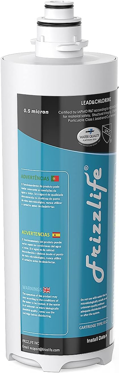 Frizzlife MS99 Replacement Filter Cartridge With FZ-2 Filter Cartridge Inside