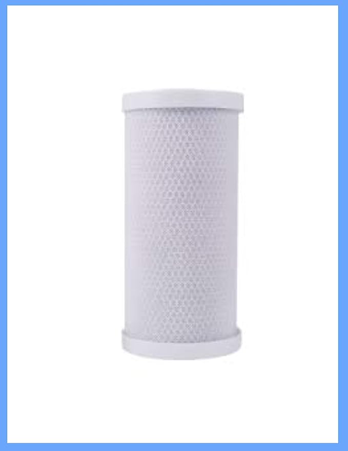 CFS – 1 Pack High Flow Carbon Block Water Filter Cartridge Compatible with HDX HDX4CF4 Models – Remove Bad Taste and Odor – Whole House Replacement Filter Cartridge – 10" x 4.5"