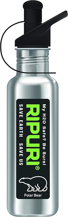 Classic 27oz Filter Bottle Water Bottle Polar Bear stainless steel Camping Hiking Backpacking Outdoor Emergency