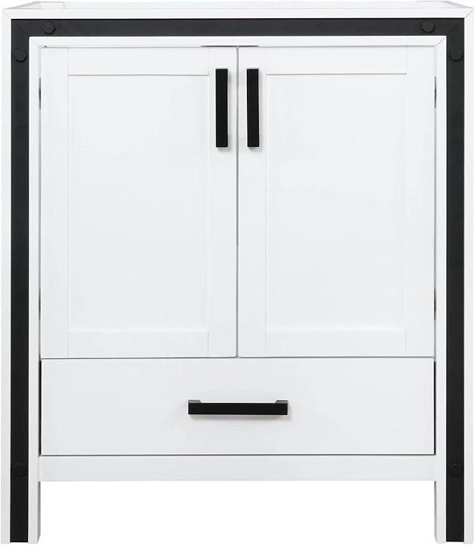 Augustine 30 in. W X 22 in. D White Single Bath Vanity Cabinet Without Countertop