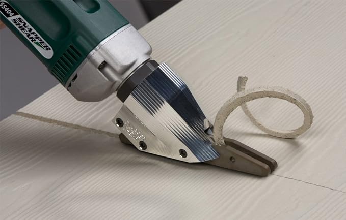 PacTool SS404 Contractor Grade Snapper Shear - Electric Cutter for Fiber Cement Siding - Power Tools for Professionals