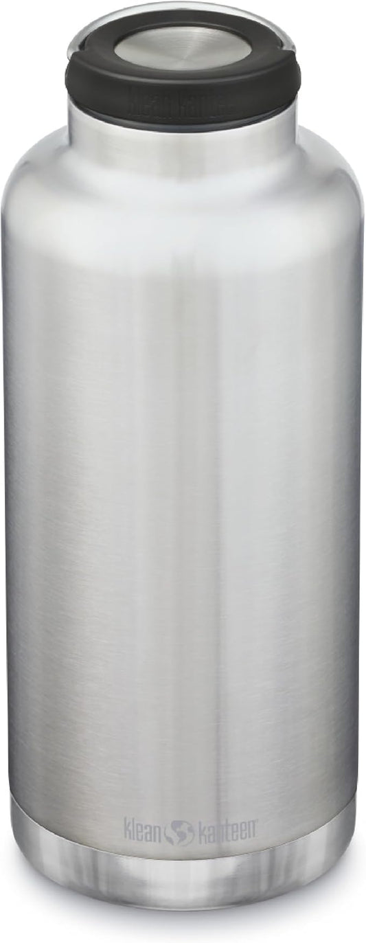 Klean Kanteen TK Wide 64 Oz Loop Top Brushed Stainess, Aluminum