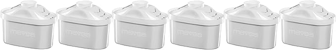 MAVEA Maxtra 6-Pack Replacement Filter for MAVEA Water Filtration Pitcher