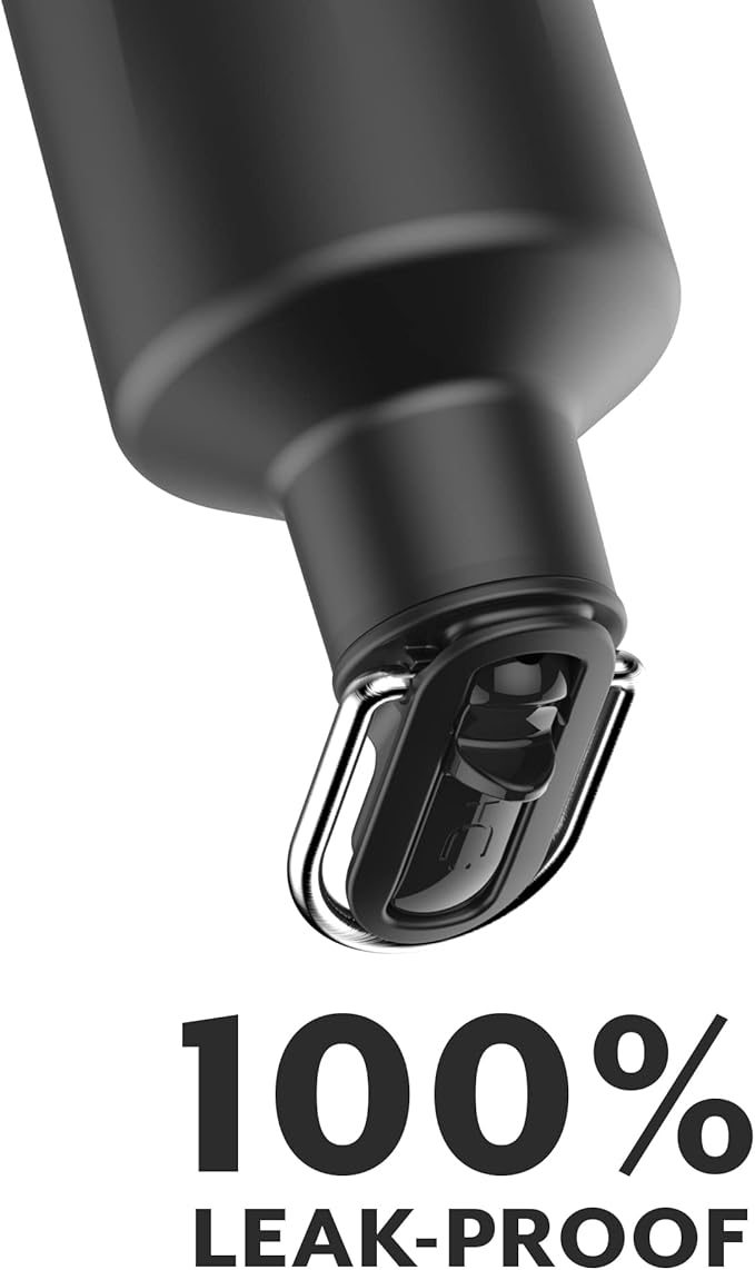 BrüMate ReHydration Mini Kids Water Bottle | 100% Leakproof Insulated Water Bottle for Kids with Straw | Stainless Steel Water Canteen | Perfect Kids Water Bottle for School | 16oz (Walnut)