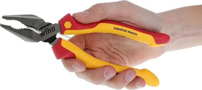 Wiha 32981 Insulated Industrial Pliers/Cutters Set, 3-Piece