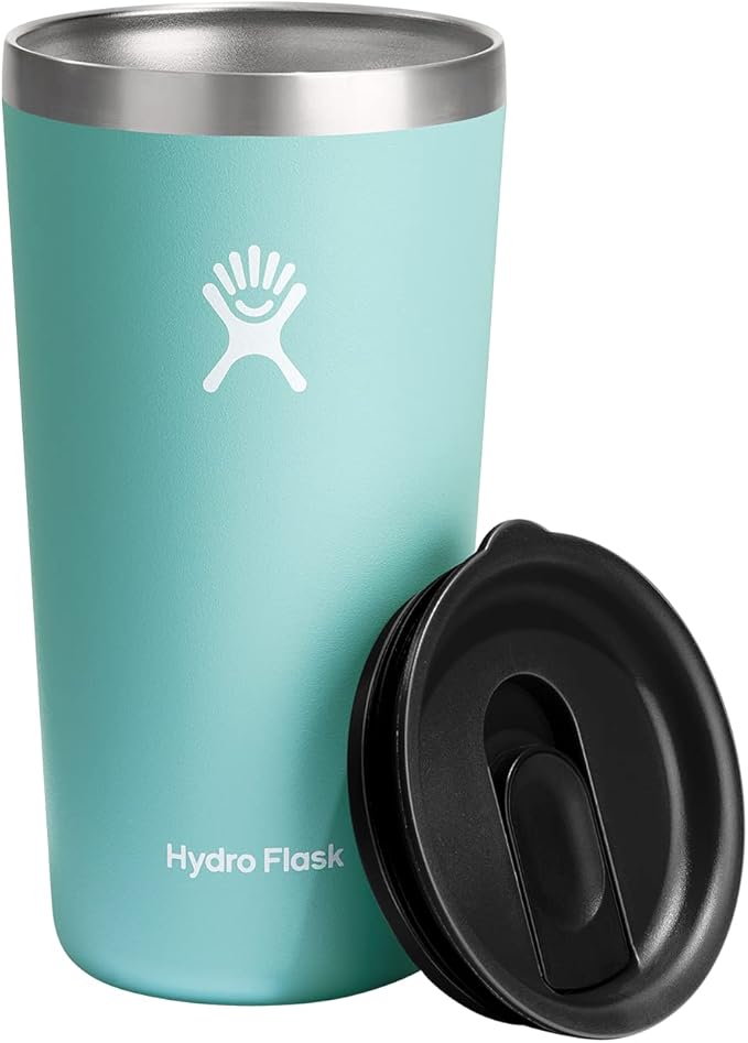 Hydro Flask All Around Stainless Steel Tumbler with Lid and Double-Wall Vacuum Insulation