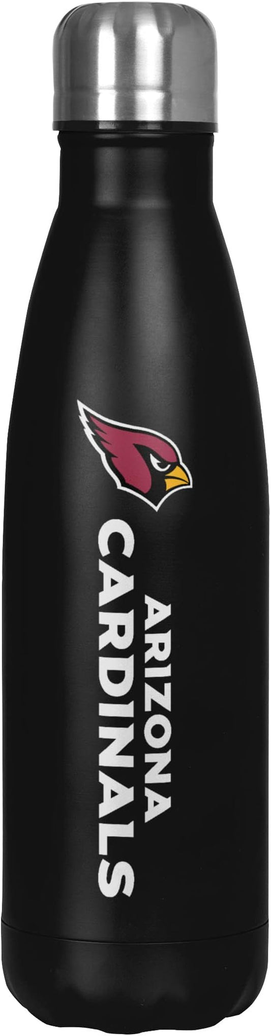 FOCO NFL unisex-adult NFL Team Logo Wordmark Chill Water Bottle