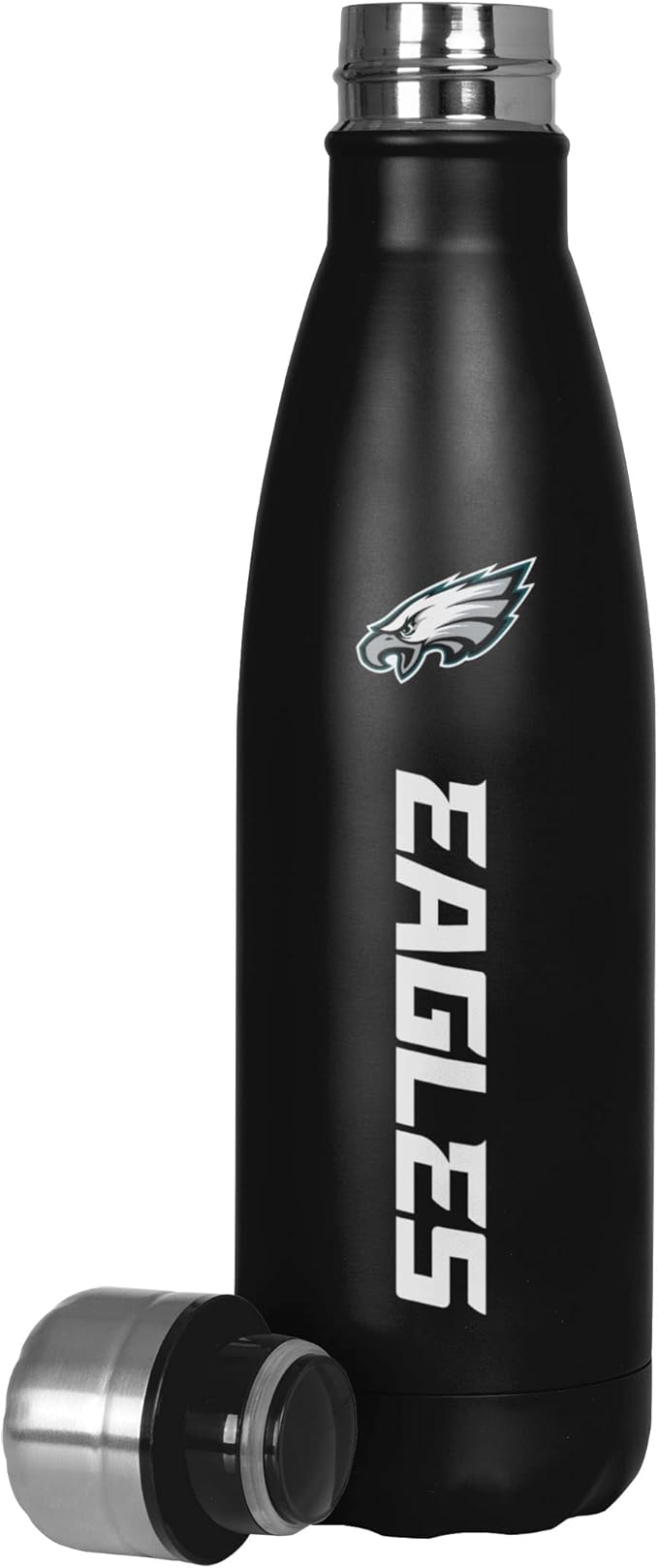 FOCO NFL unisex-adult NFL Team Logo Wordmark Chill Water Bottle