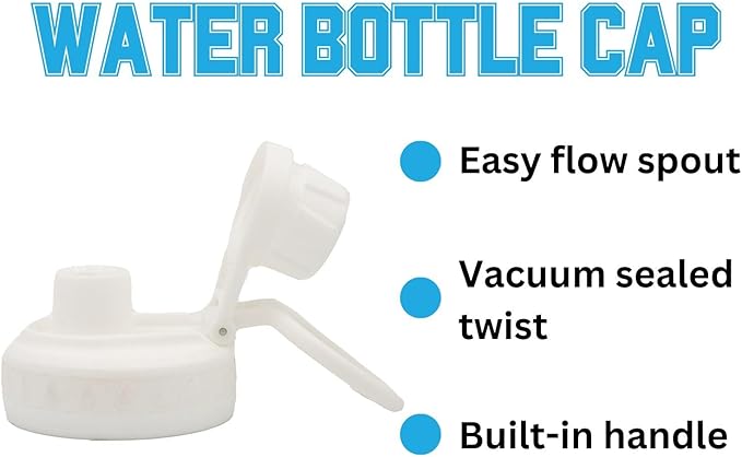 Michigan State Water Bottle - White Double Walled Stainless Steel 24 oz Keeps Drinks Cold or Hot